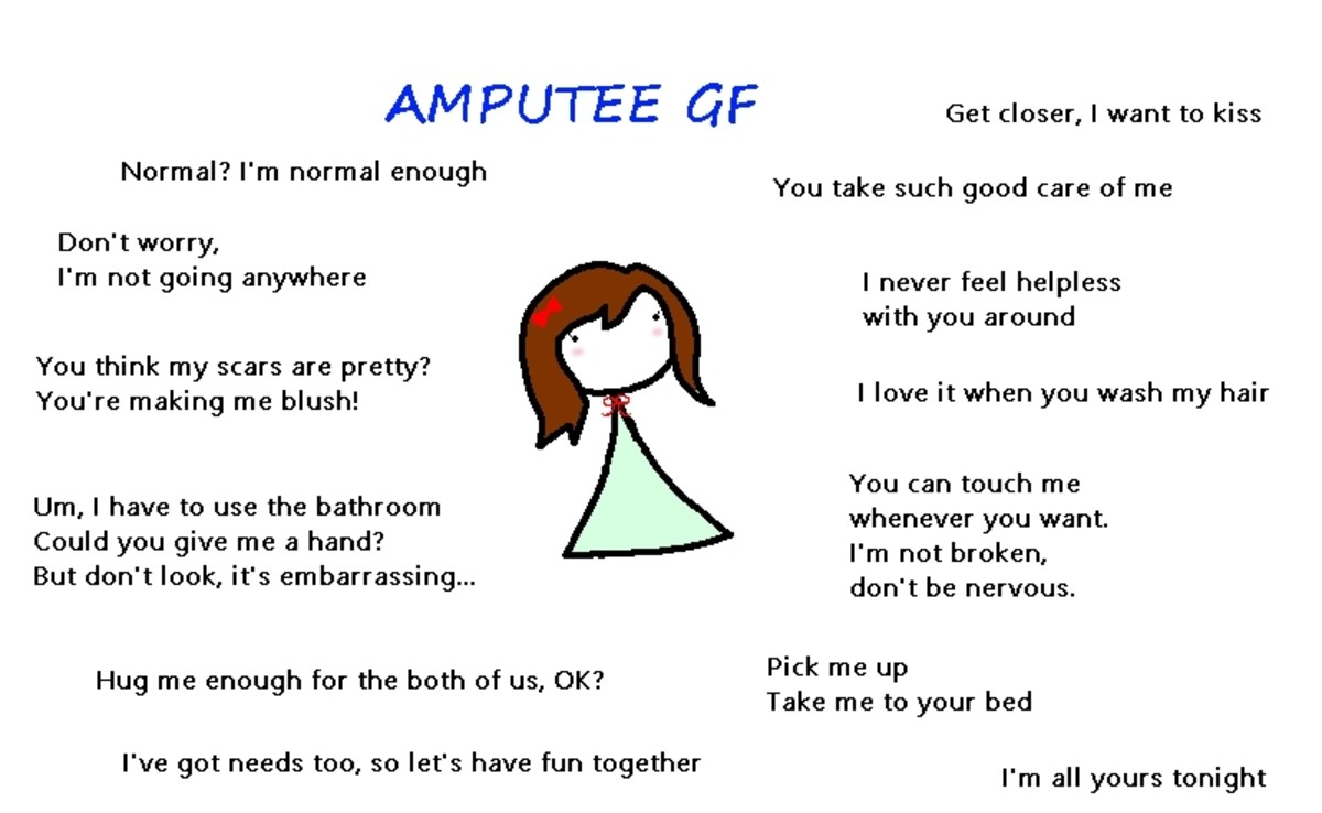 Amputee handjob