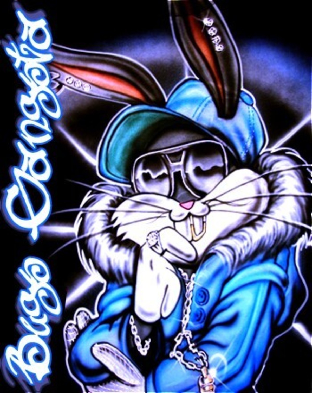 Багз Банни кролик Gangster