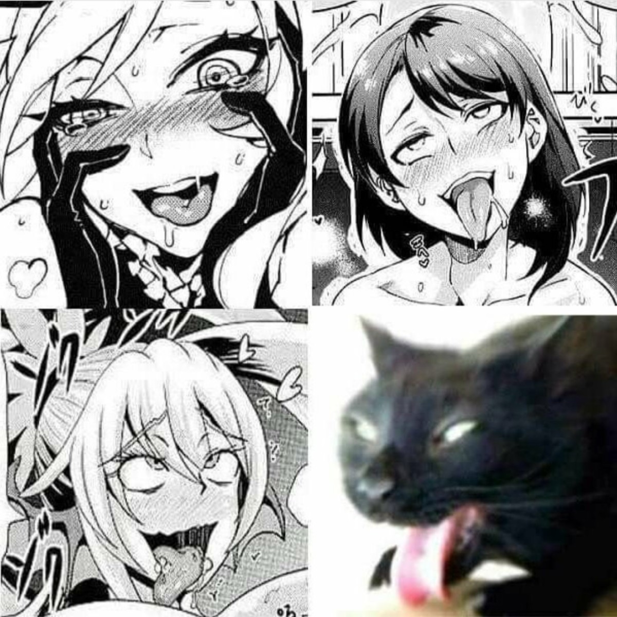 Look eyes when ahegao milk rebelle