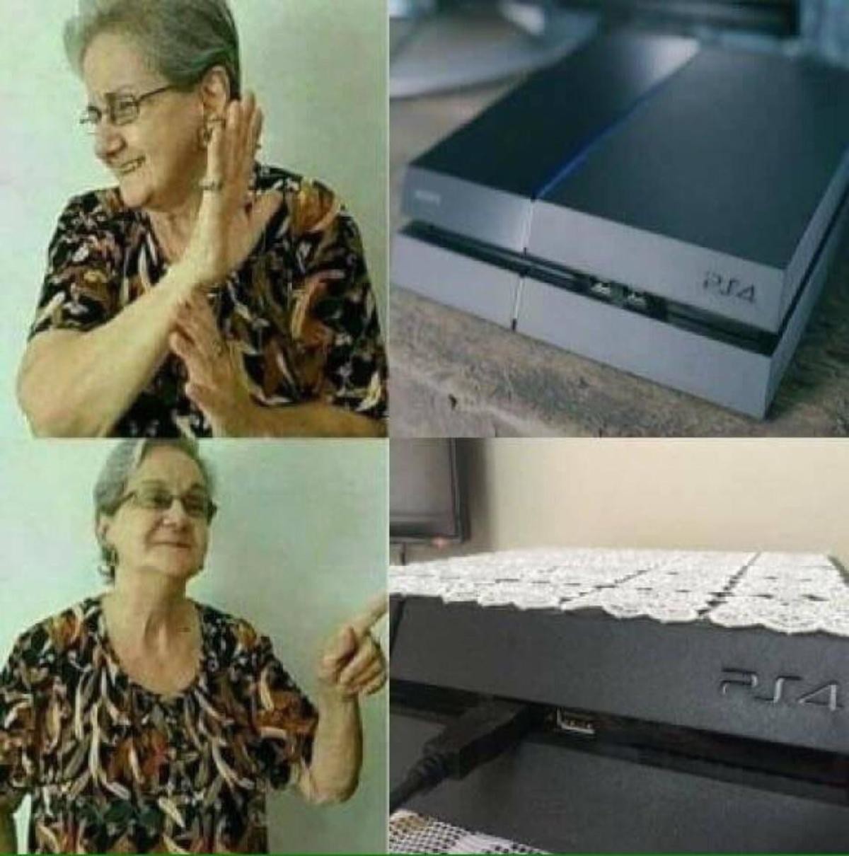 Grandma knows you have dirty