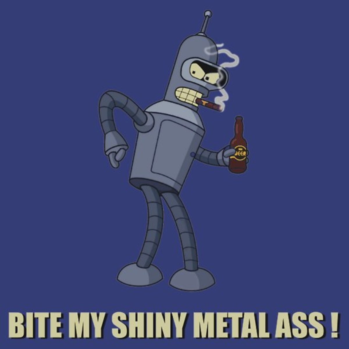 Bender kiss my shiny