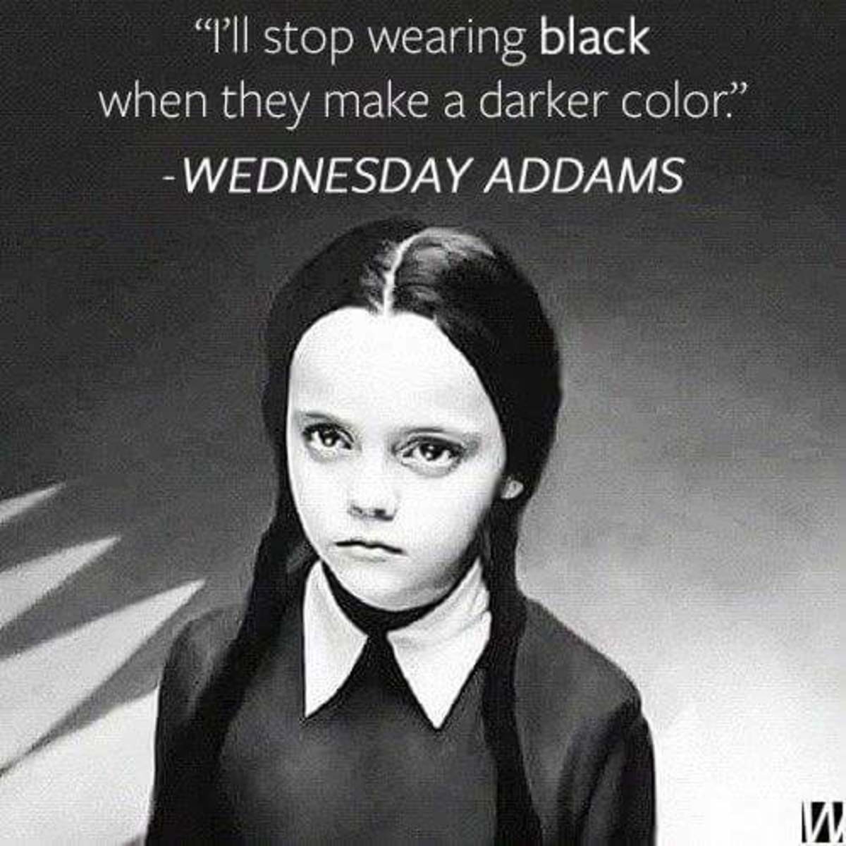 Wednesday Addams Кристина Риччи