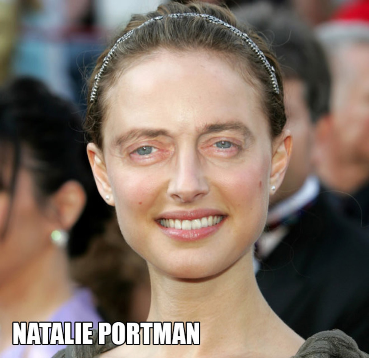 Натали Портман глаза