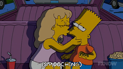 Every kisses in the Simpsons (part 1)