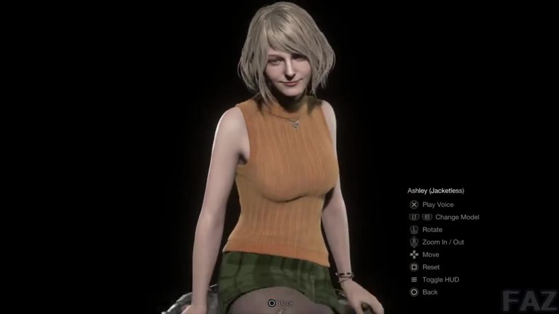 TechGoggles on Instagram: RE4 remake: Ashley's body, face, and