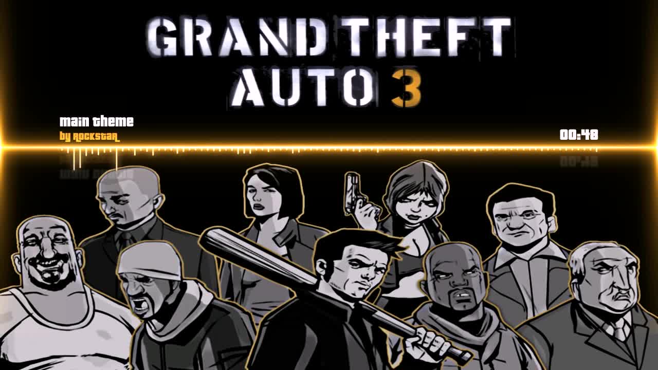 GTA 3 main Theme. GTA 3 OST. GTA 3 Theme Ноты. GTA 3 OST Cover.