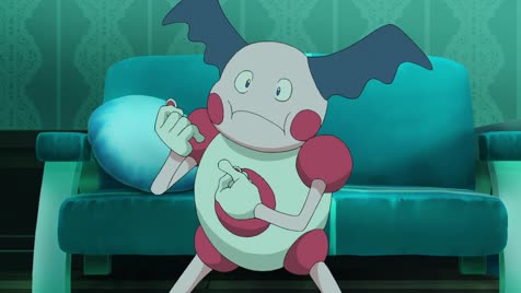 Mr. Mime mimes a vacuum cleaner and it actually works