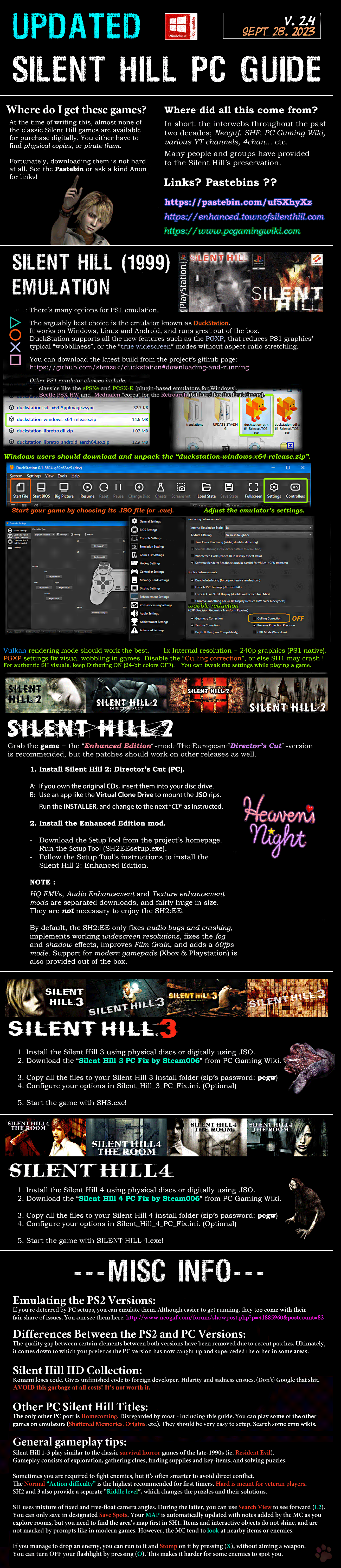 Silent Hill 2: Enhanced Edition - Configuration