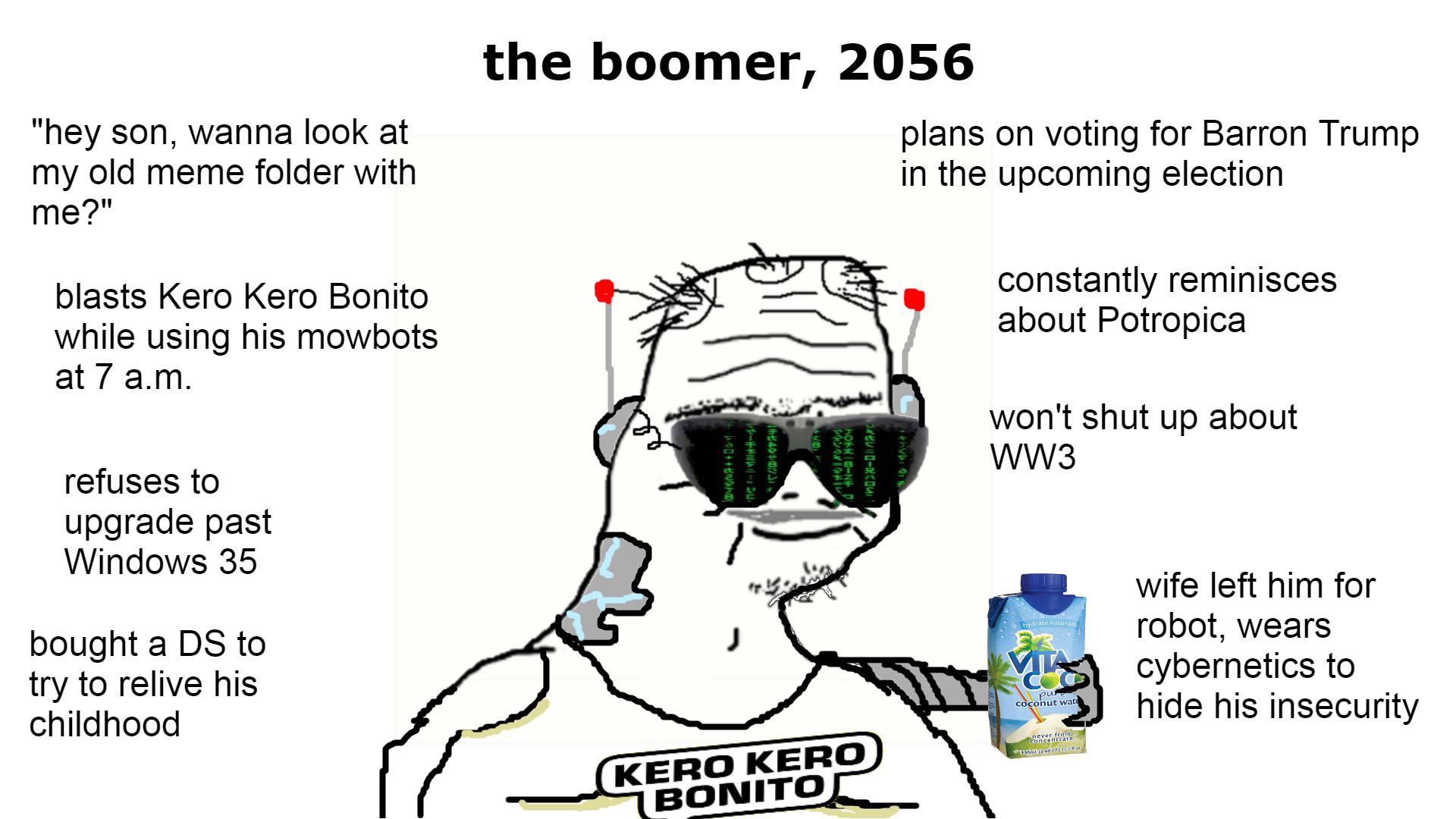 Old memes. Boomer. Hey Boomer. Boomer meme. Wojak Boomer.