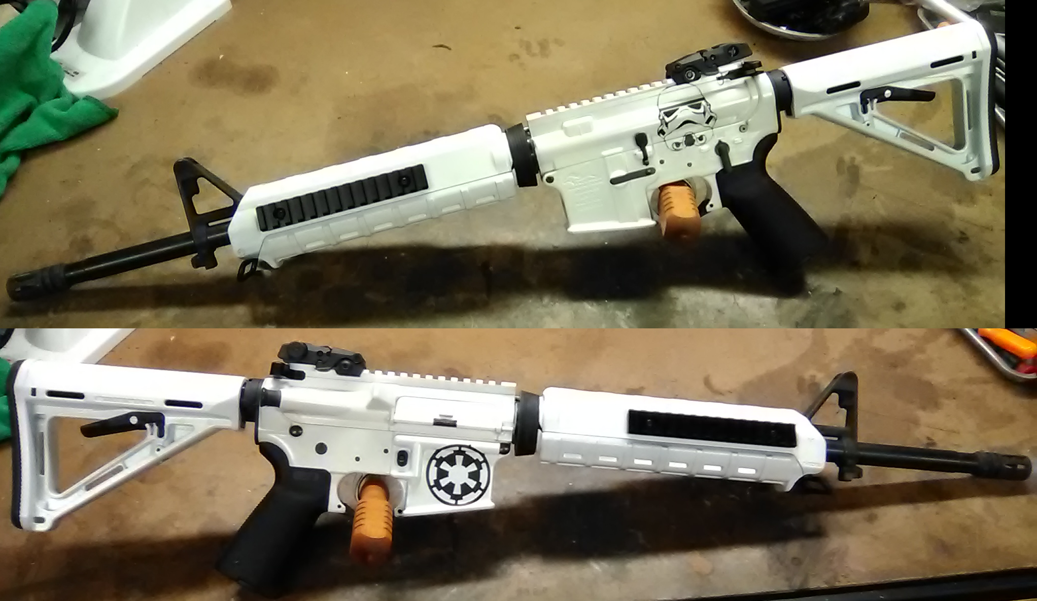 Here's a few of the more recent Cerakote paint jobs that I have done f...