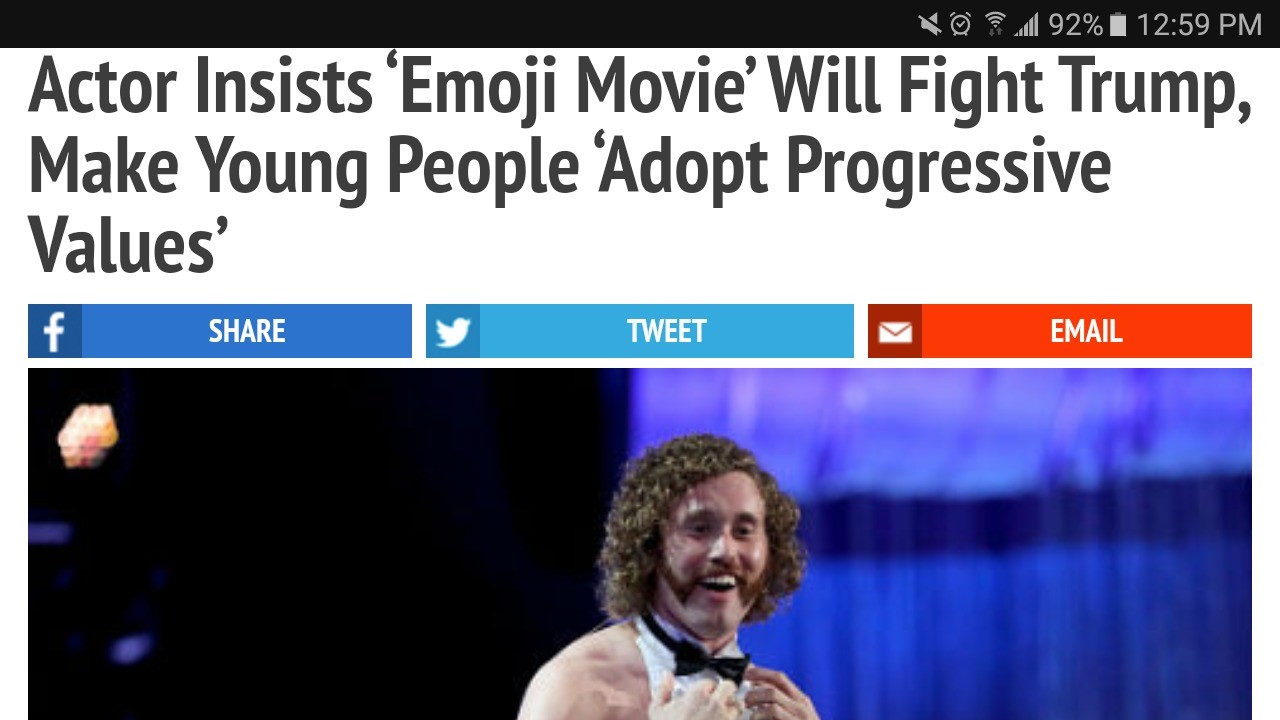 TJ Miller Insists Emoji Movie Will Fight Trump