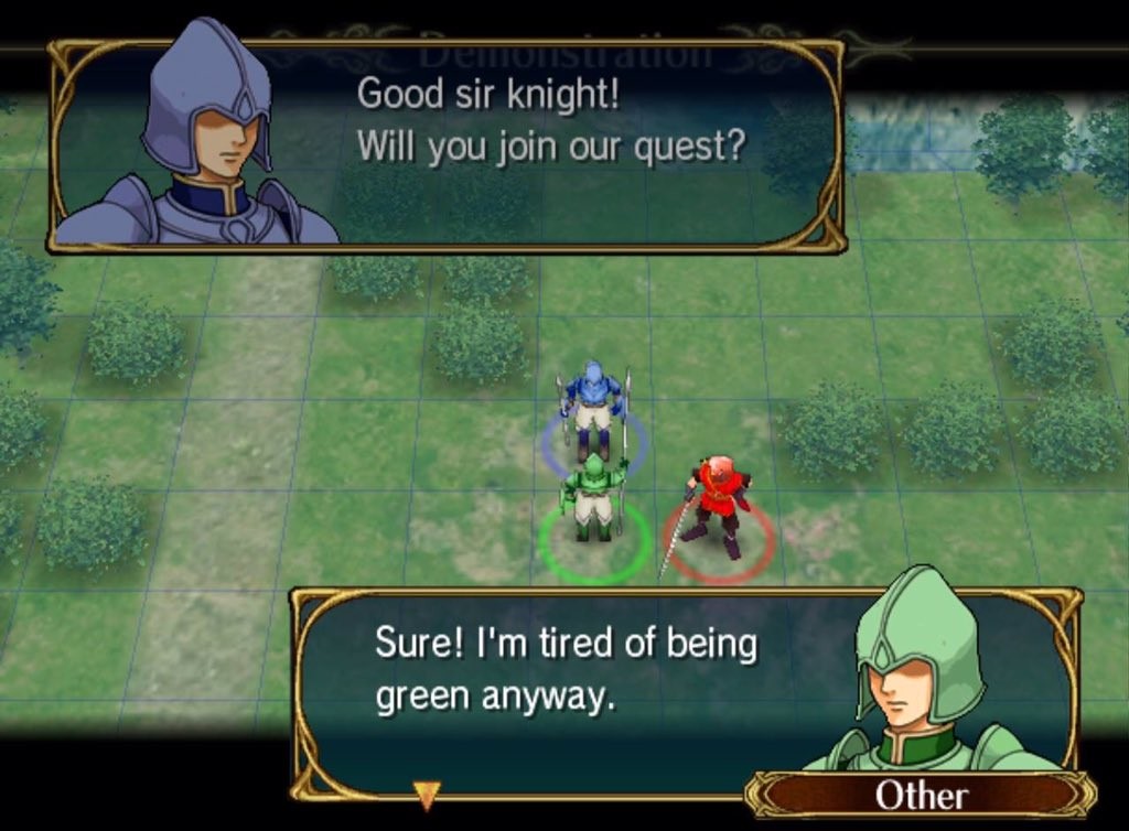 Fire Emblem is too deep and complex.