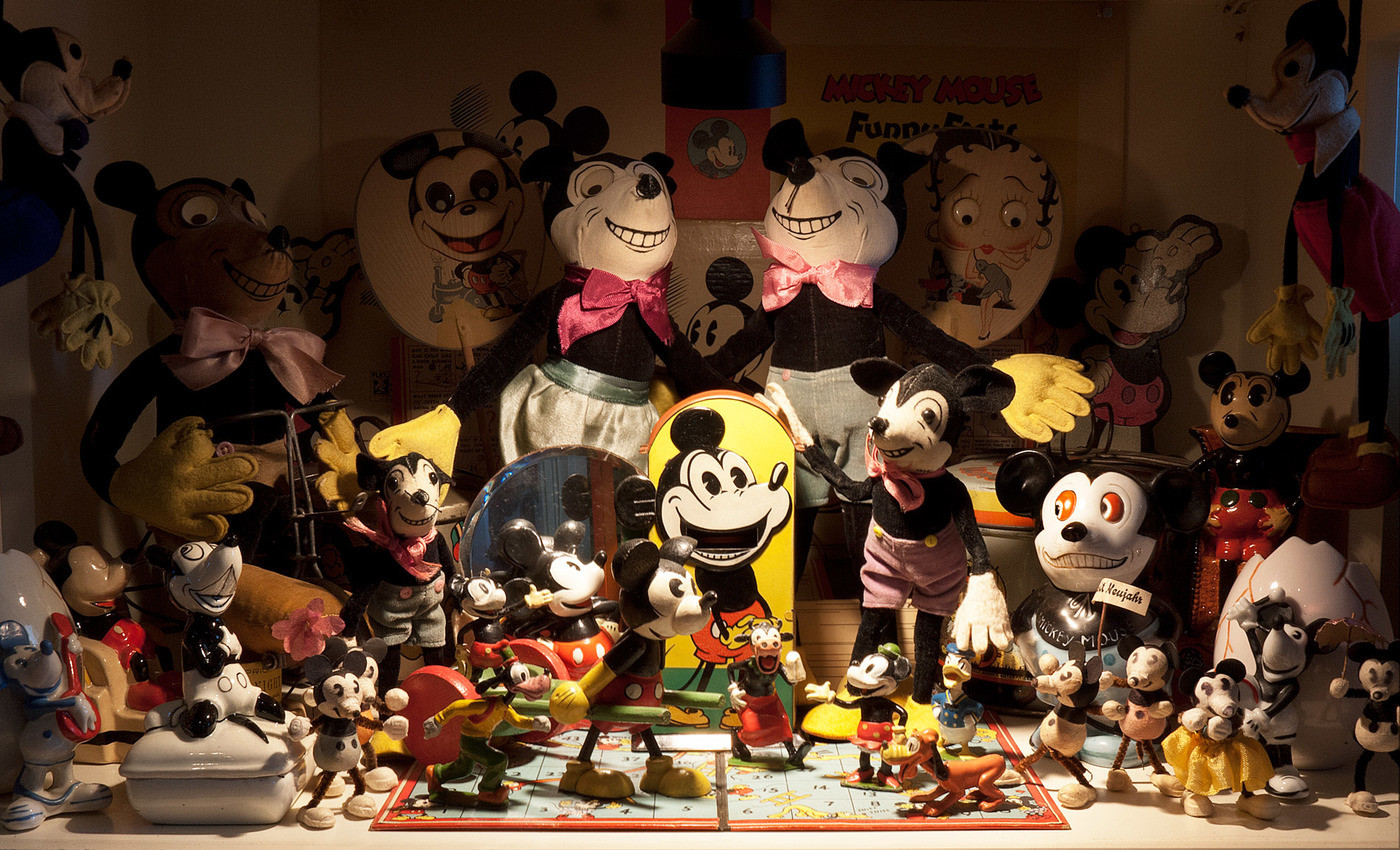 creepy mickey mouse doll