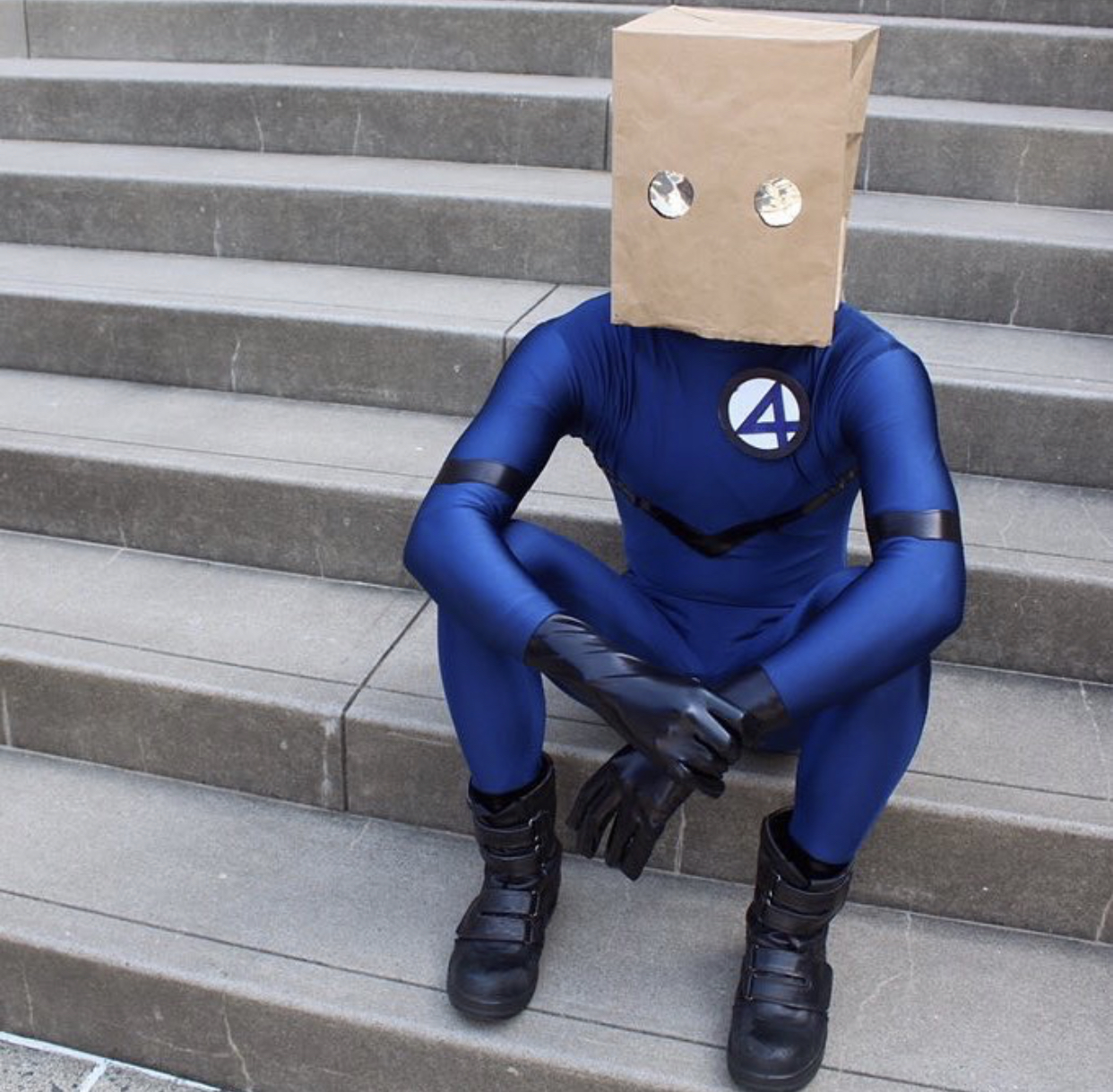 Bombastic Bag Man Cosplay