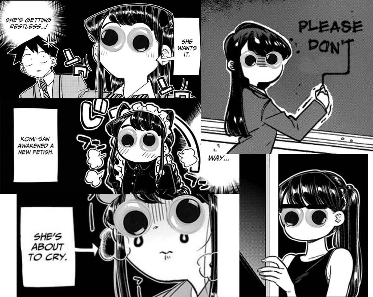 You can't recreate every meme with Komi-san! 