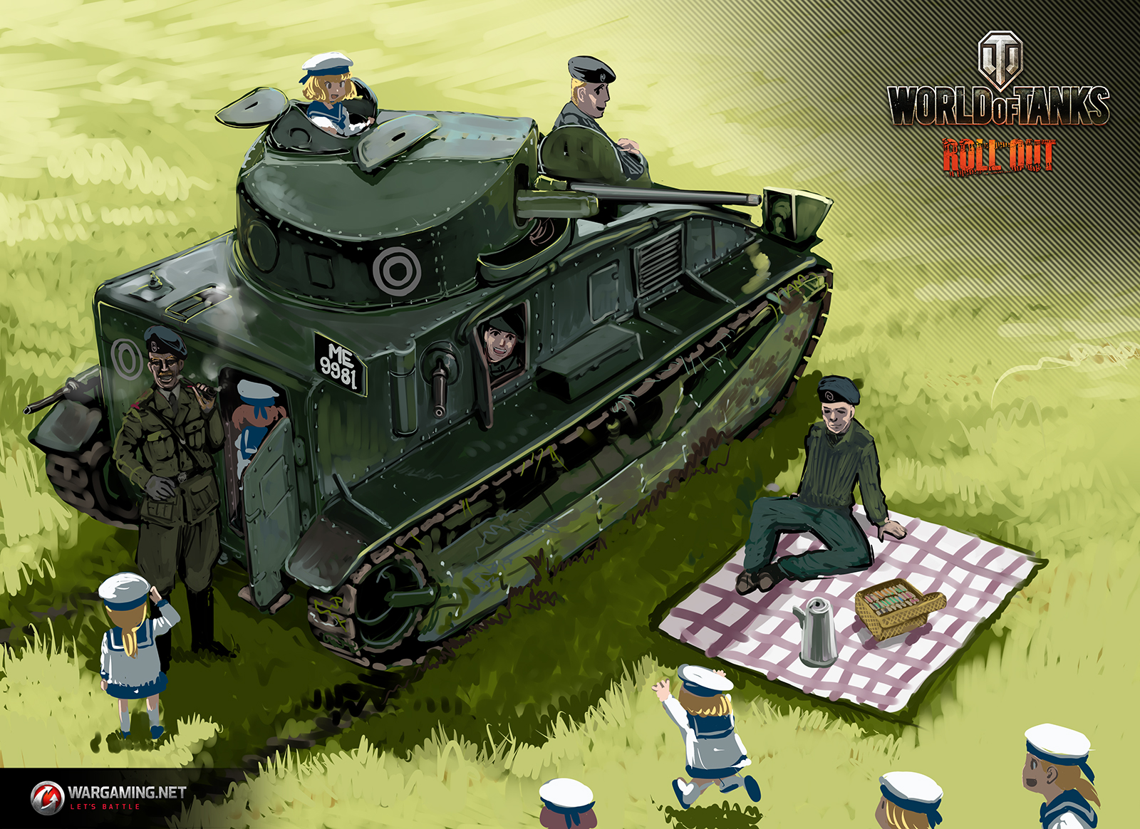 Military Comp World Of Anime Tanks