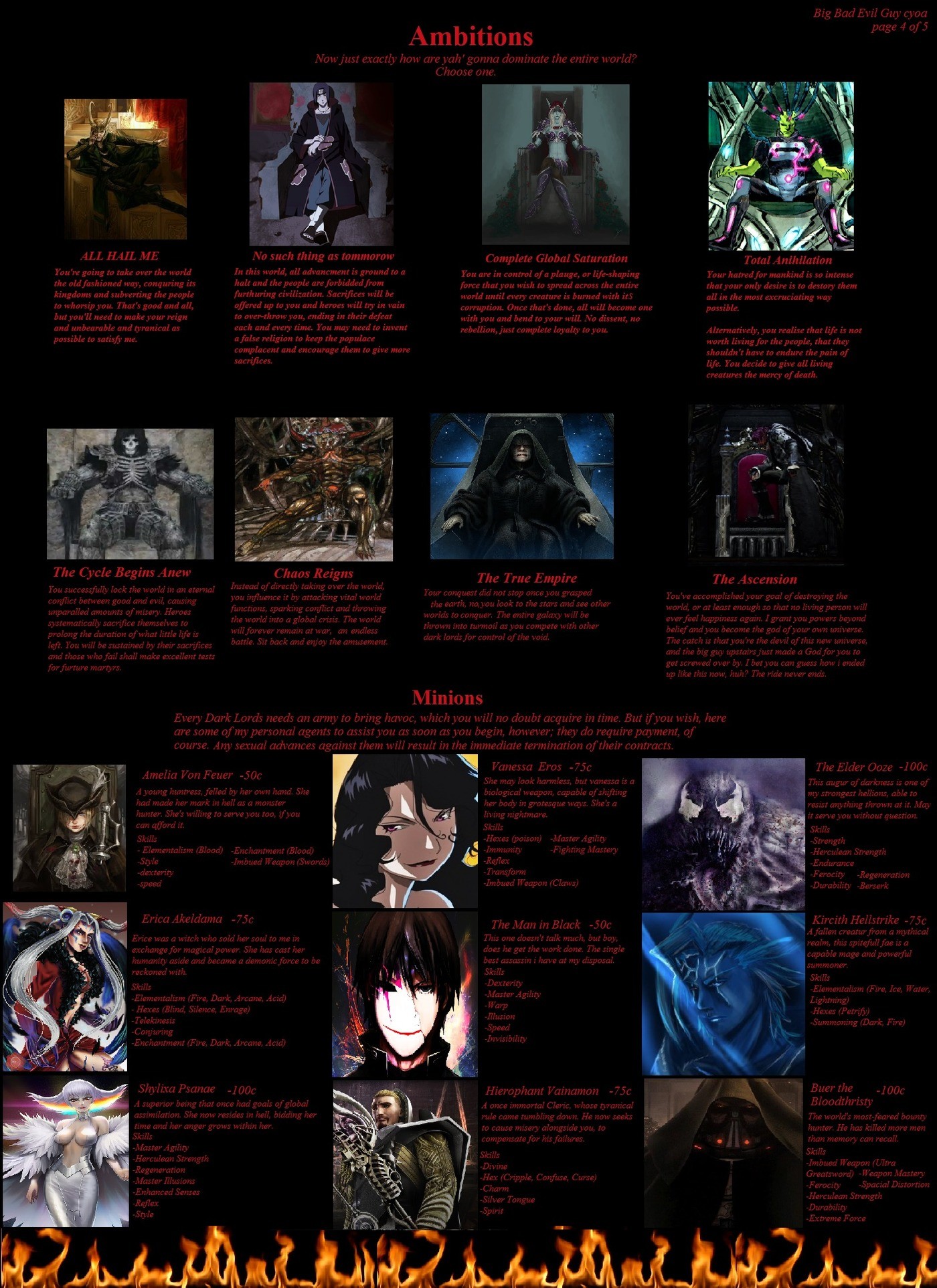 BBEG CYOA