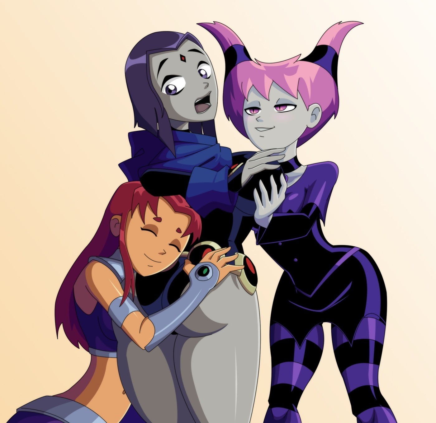 raven x starfire