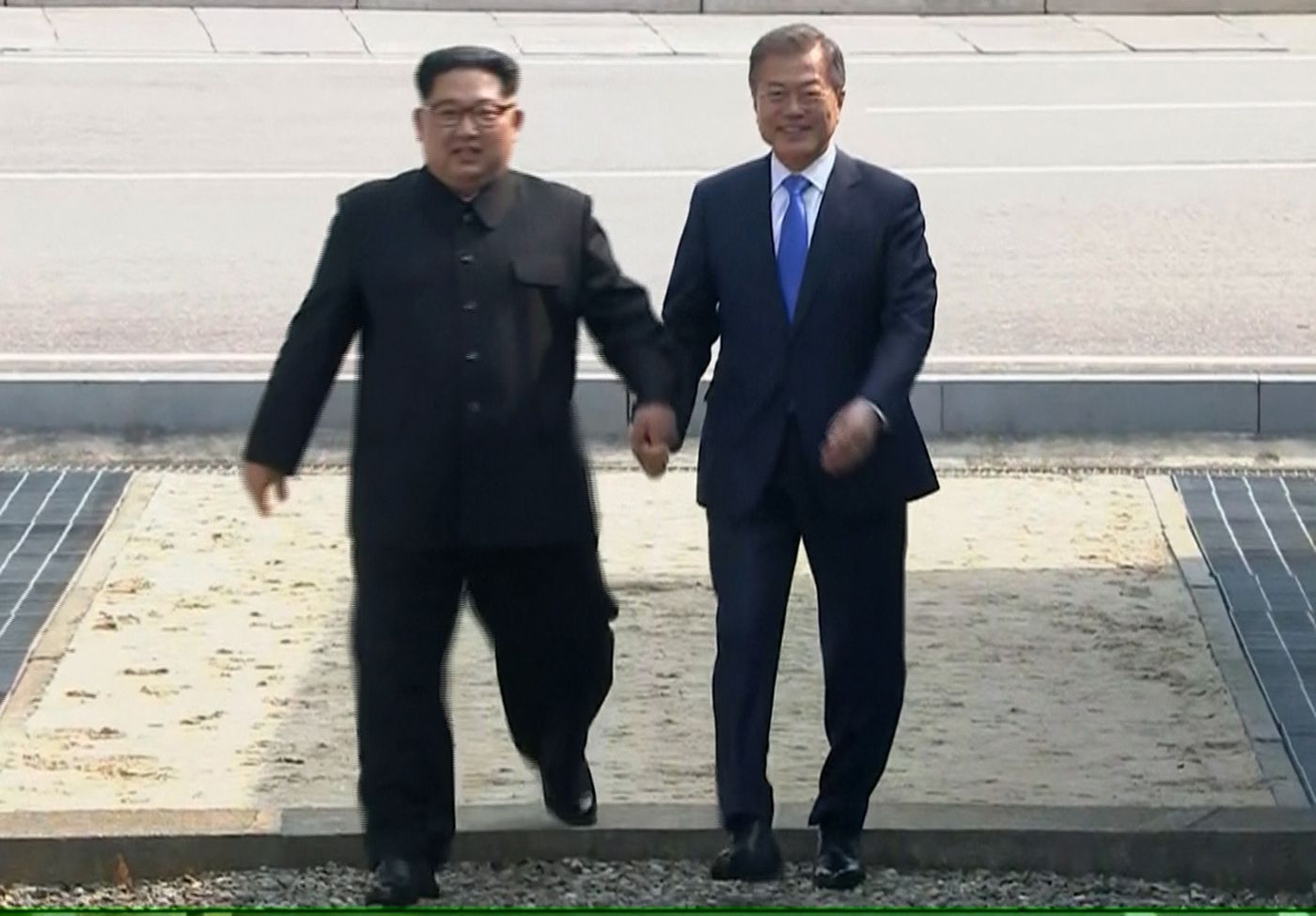 Kim Jong Un Crosses Border To Meet With South Korean President