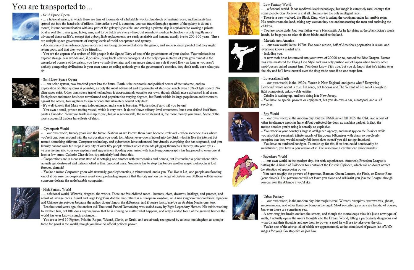 CYOA compilation part 9.