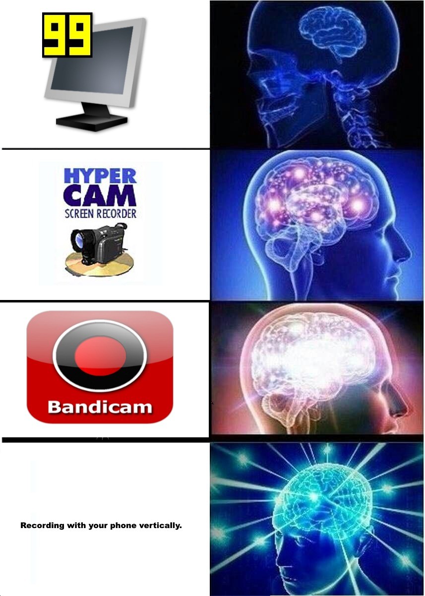 The Expanding Brain In Video Recorders
