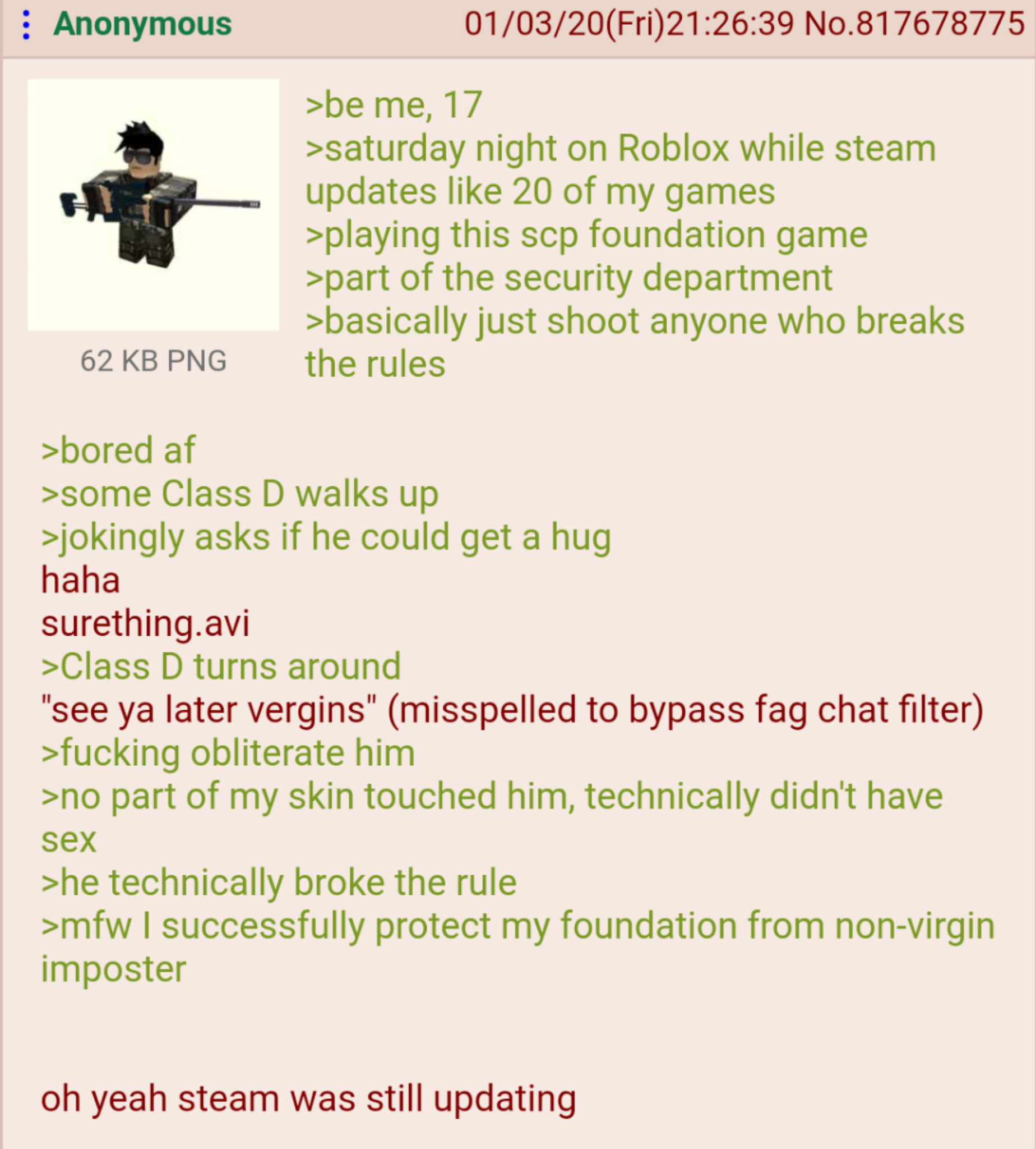 Anon Plays Roblox