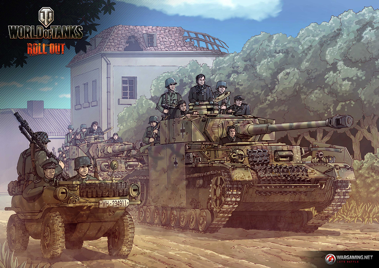 Military Comp World Of Anime Tanks