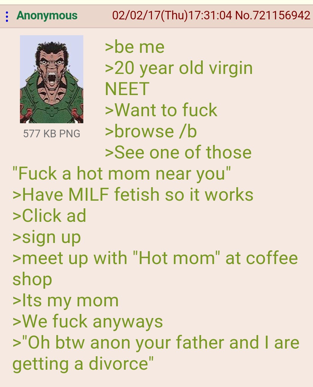 Anon clicks an ad