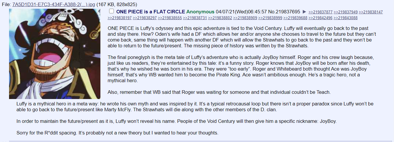 Anon S Theory On One Piece