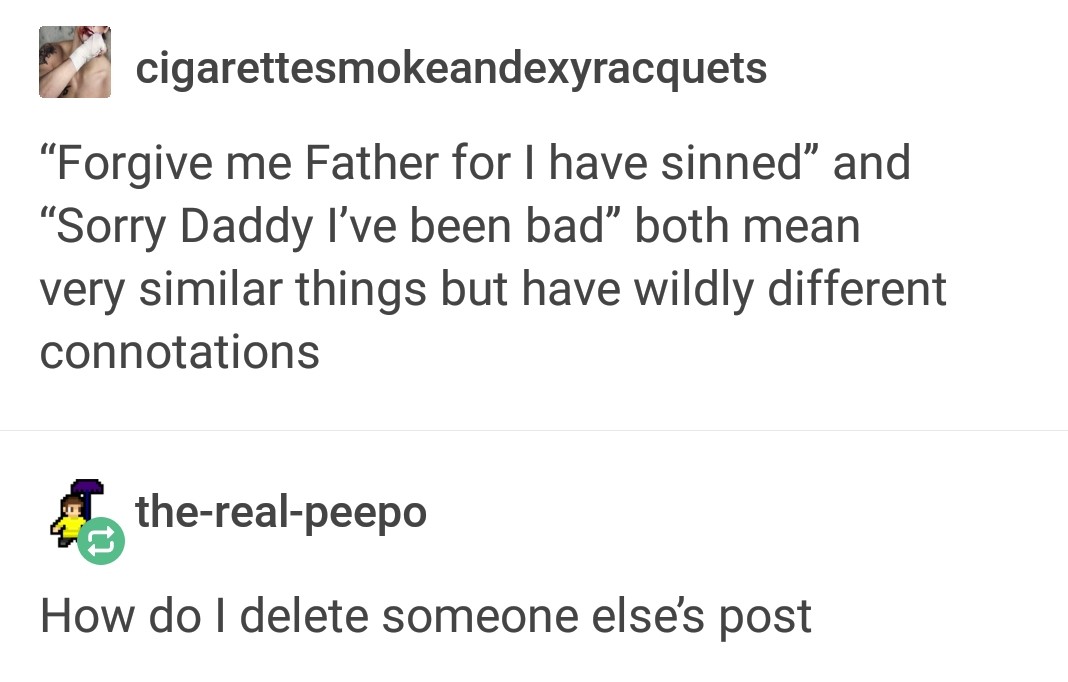 Forgive Me Daddy