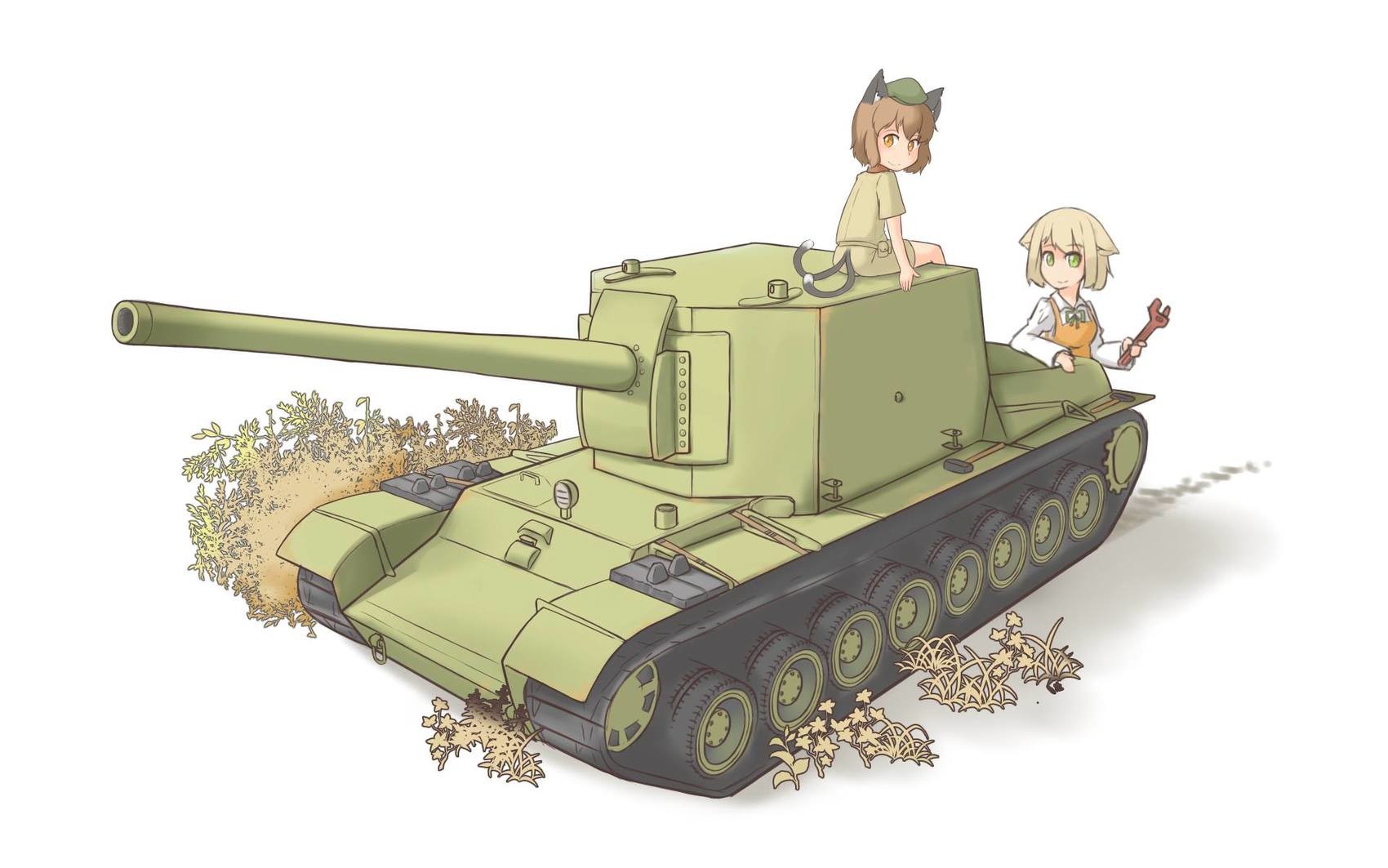 Су 152 аниме танкистки