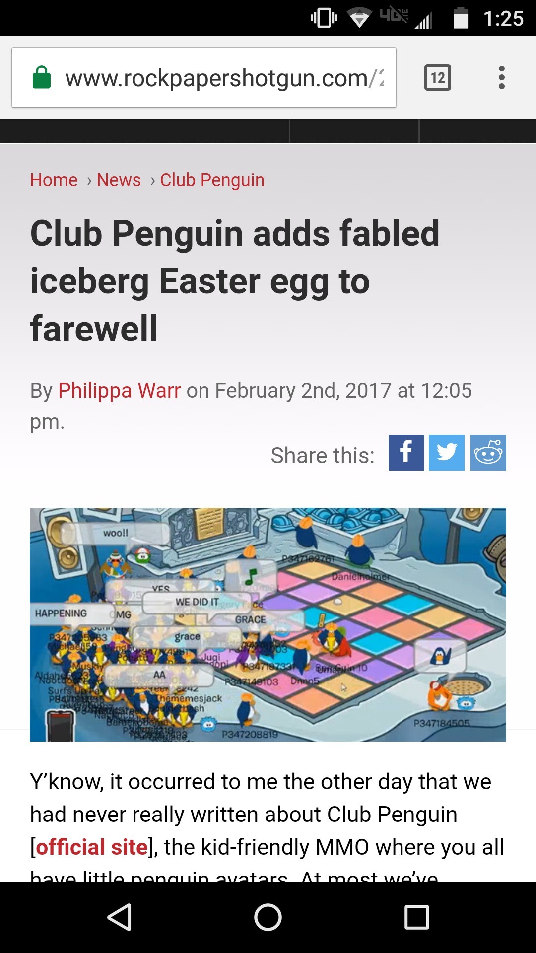 Club Penguin adds fabled iceberg Easter egg to farewell