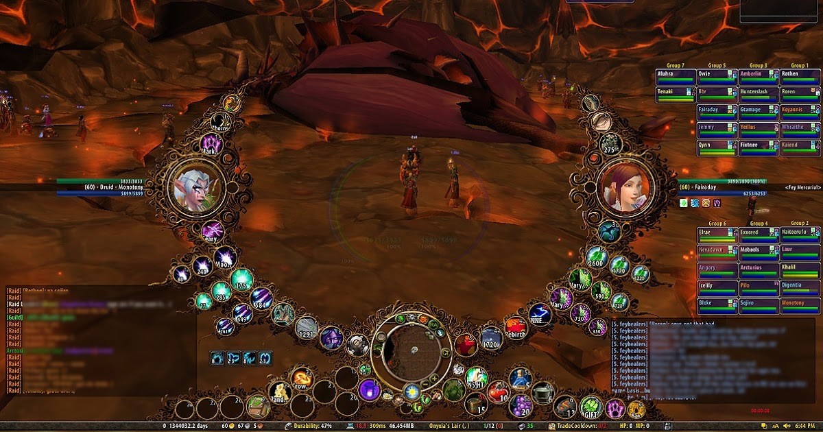 My Girlfriend Used To Raid Like This How Was Your Ui Wow