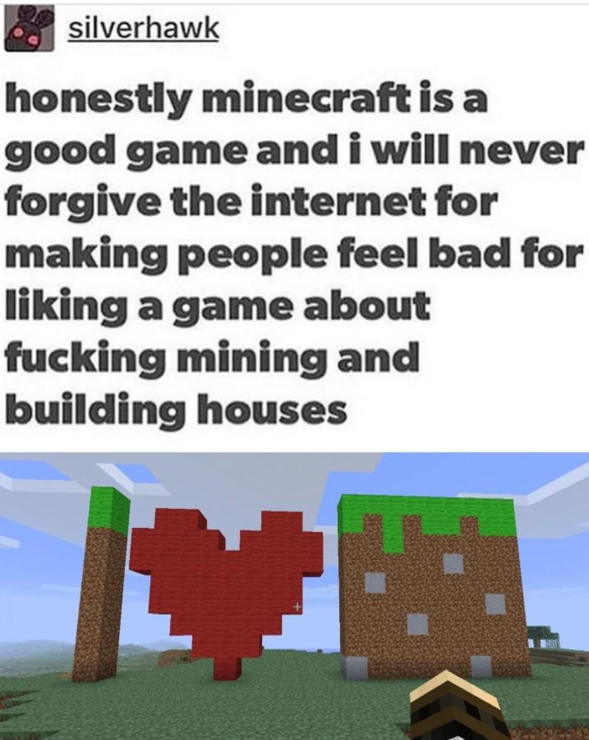 Minecraft wholesome memes