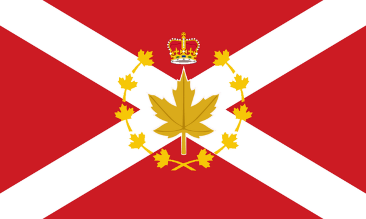 Alternate Canada Flags. 