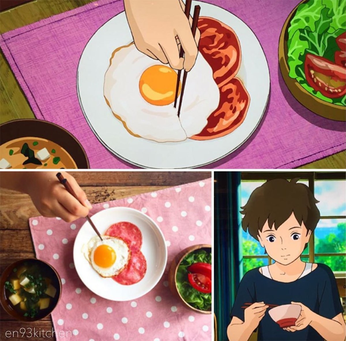 Еда из аниме Хаяо Миядзаки