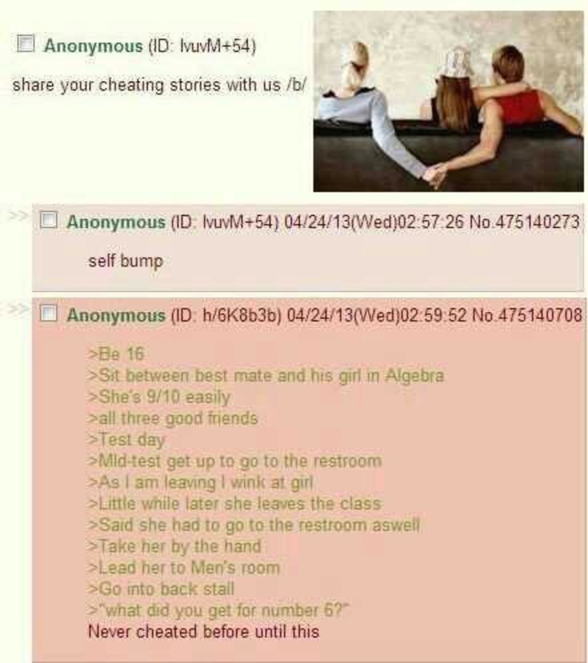 4chan cheating