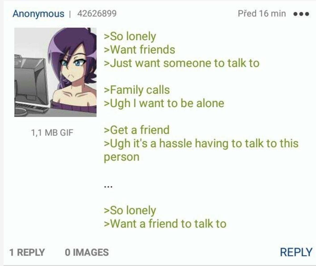 Anon Is Lonely