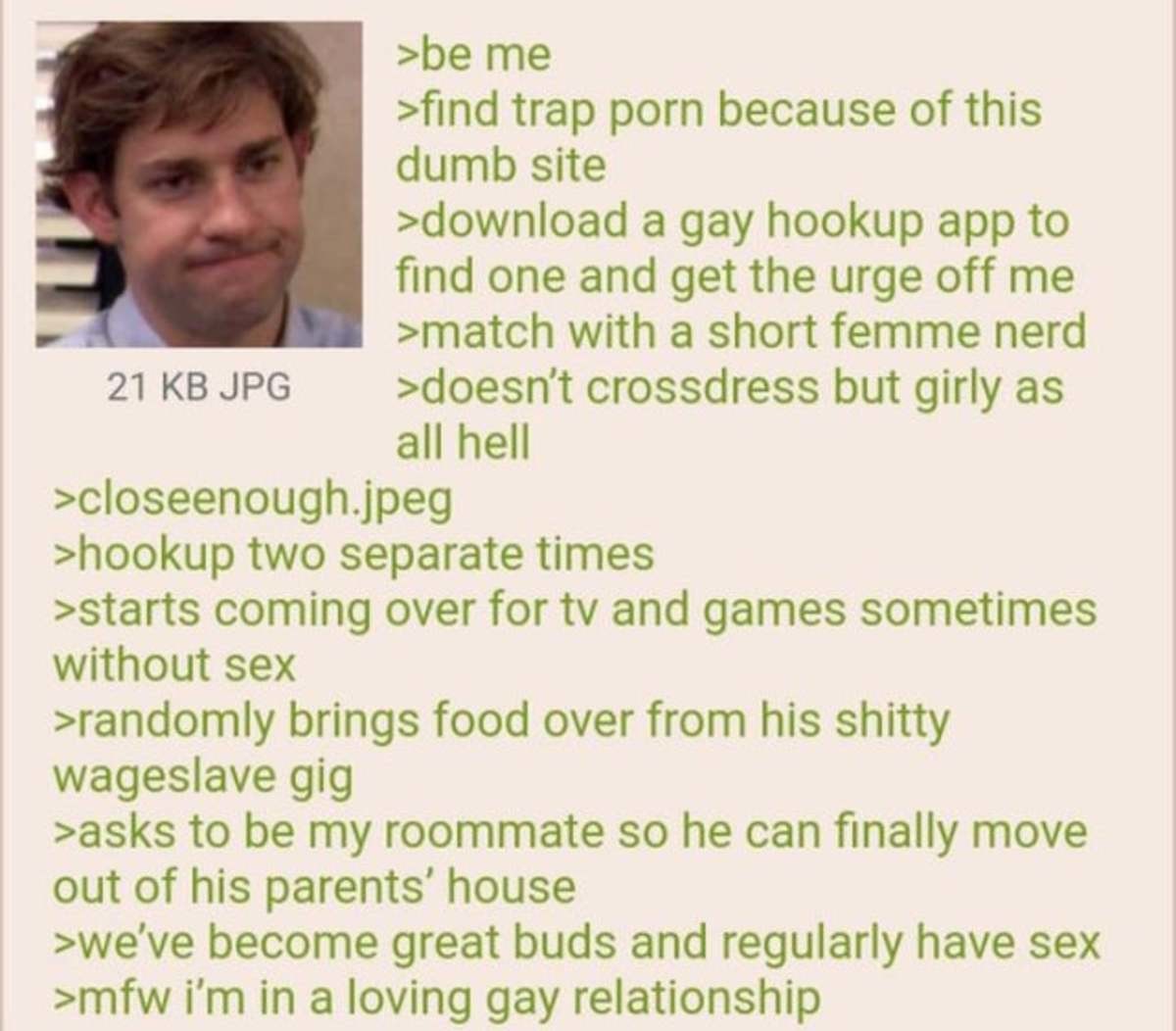 Anon tries Grindr