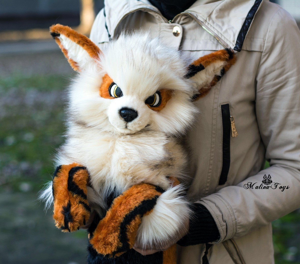 arcanine plush large