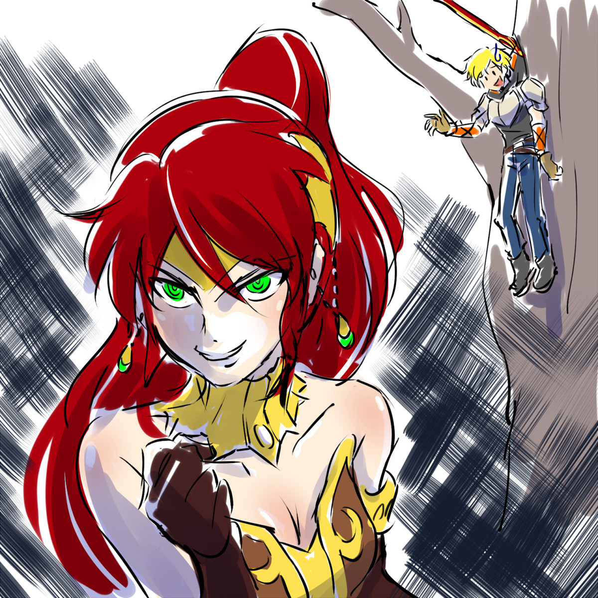 Gives me the perfect chance to post my Pyrrha lewds too. 