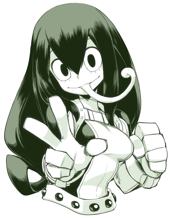 Here's everyone's favorite frog girl, Froppy. 