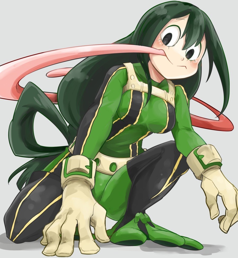 Here's everyone's favorite frog girl, Froppy. 