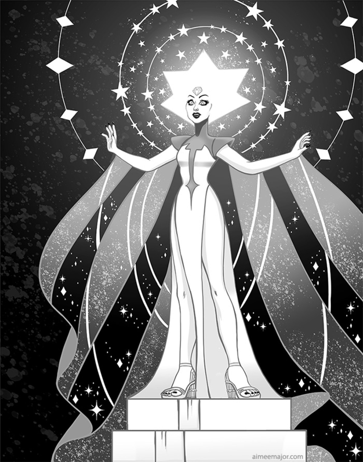 White diamond. Белый Алмаз Стивен Юниверс. Белый Алмаз Стивен Юниверс арт. Стивен Юнивёрс белый Алмаз. Белый Алмаз из Стивен Юниверс.