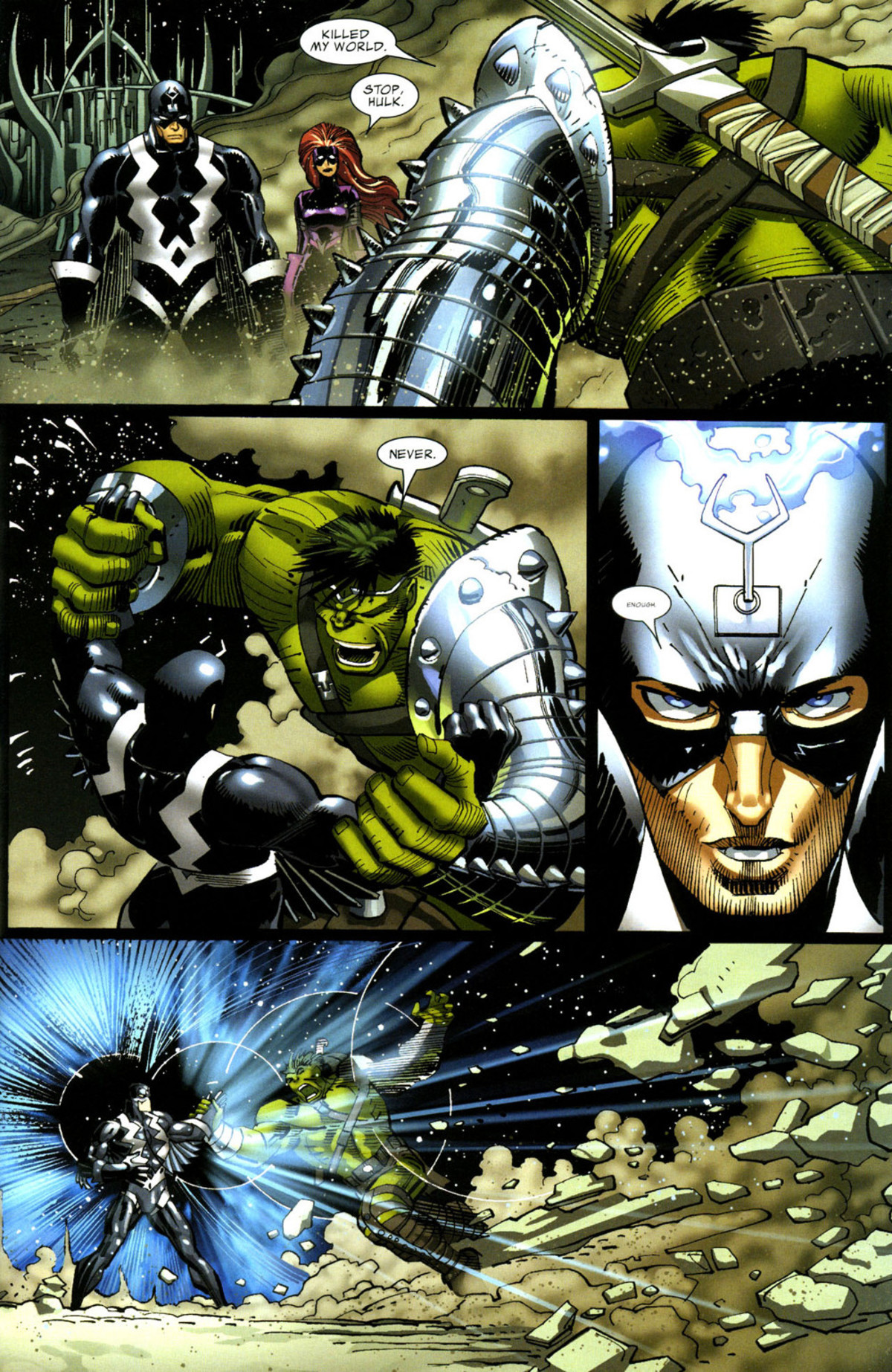 Black Bolt - World War Hulk.