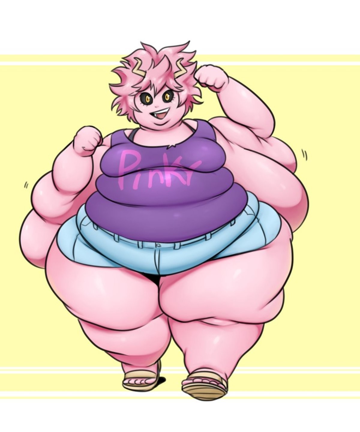 Fat mina ashido