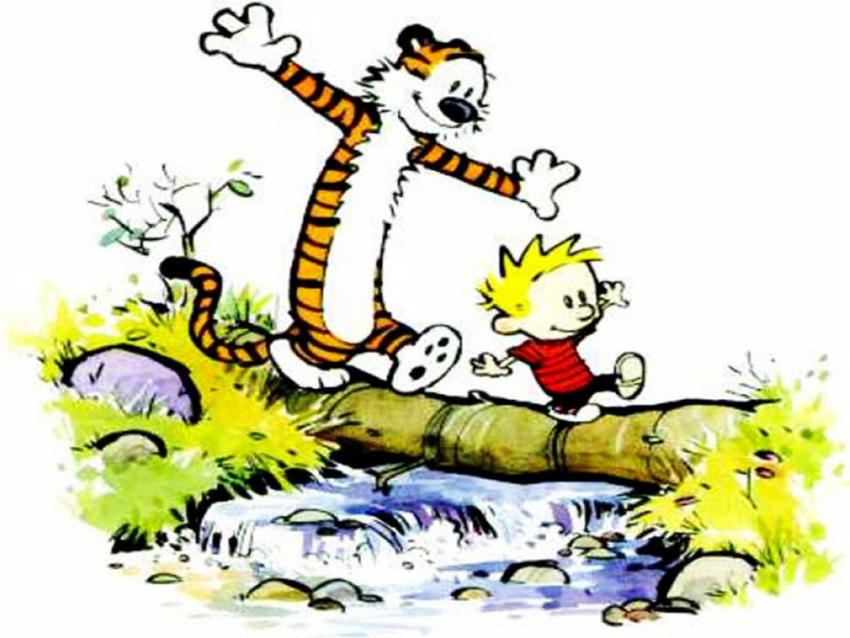 Calvin and Hobbes wallpapers. 