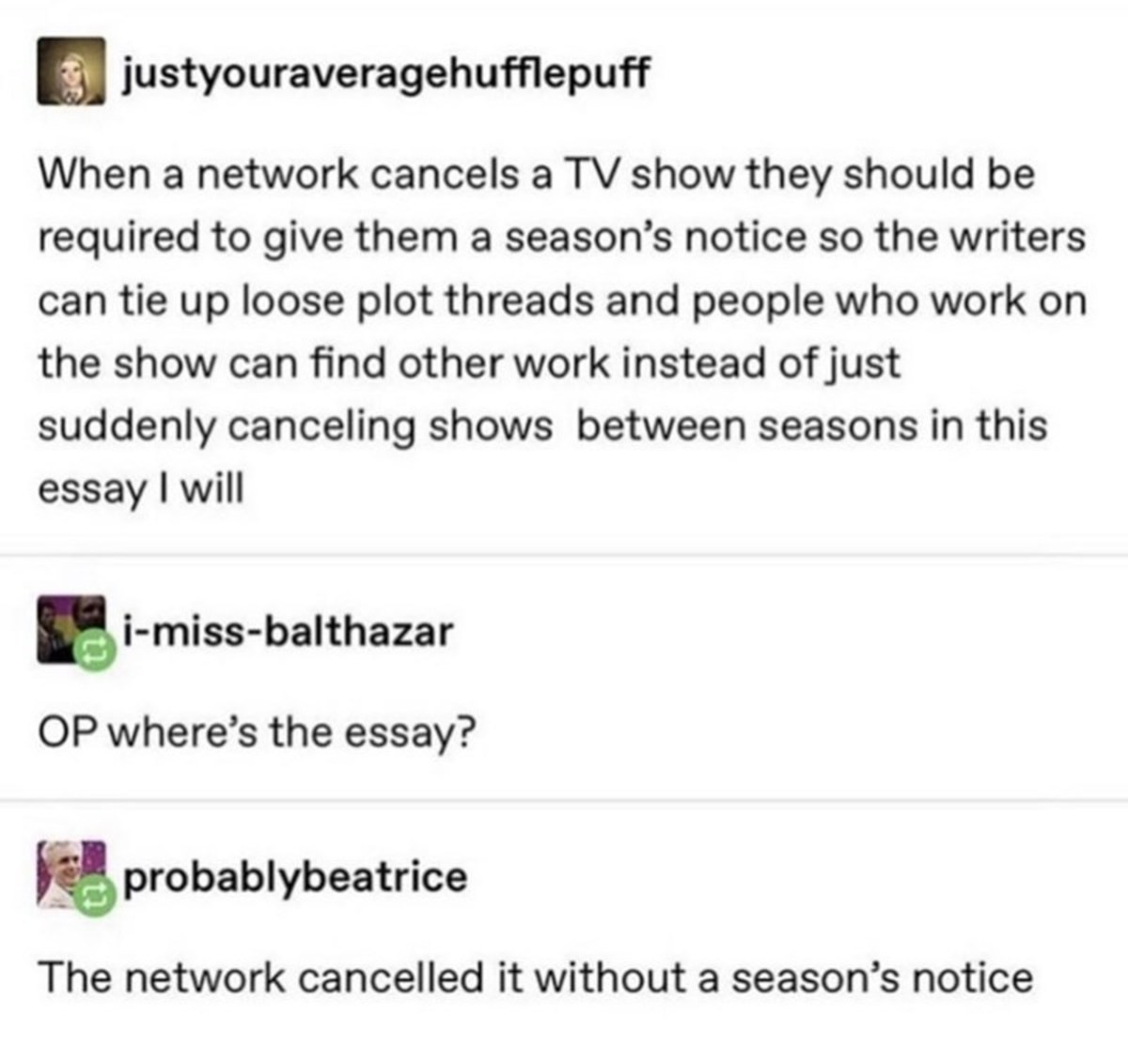 Cancelled