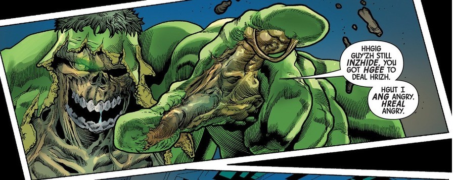 Comic is immortal hulk.