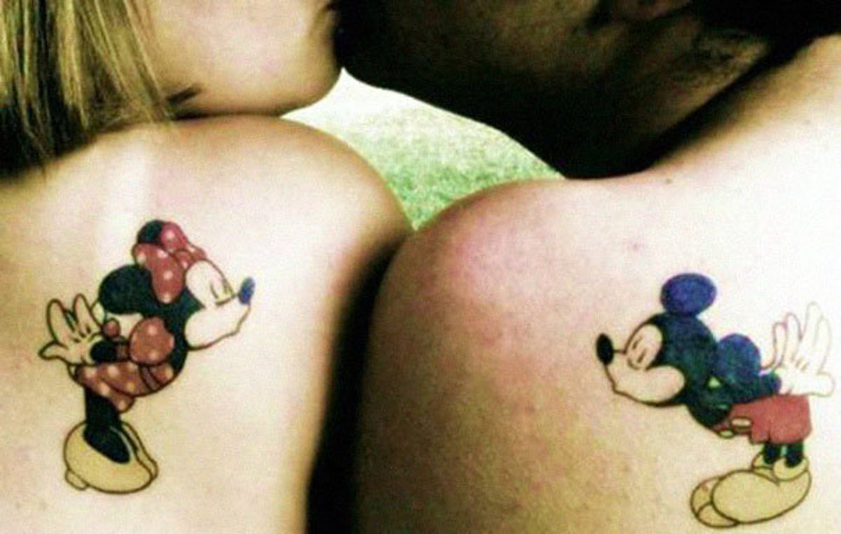 cool couple tattoos. 